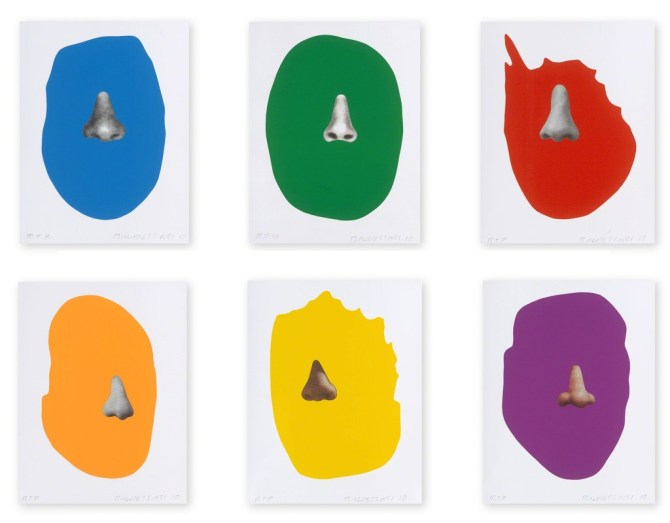 john-baldessari-set-of-six-nose-silhouettes-2012